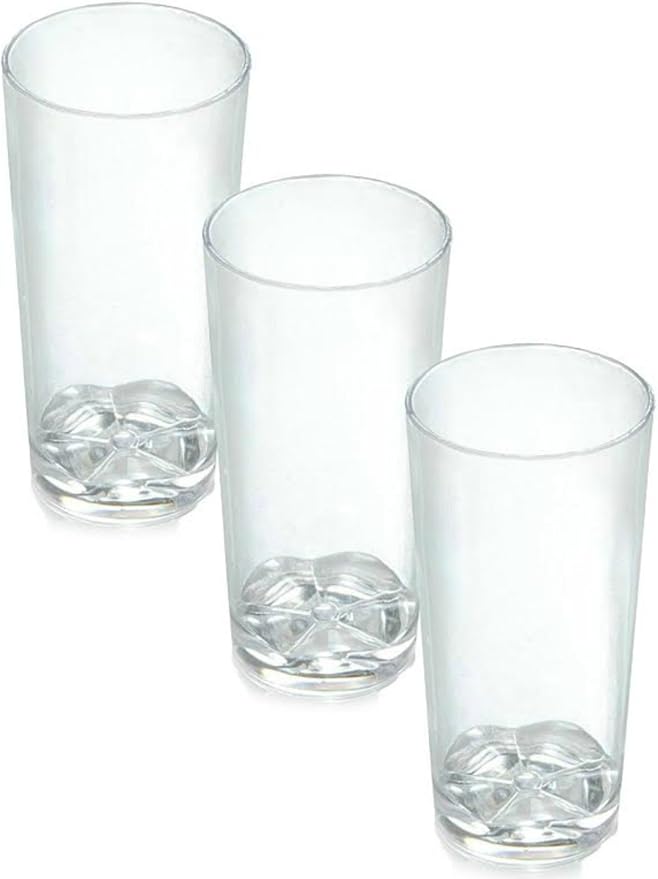 Zappy 52 Disposable Plastic Straight Wall Shooter Glasses 1