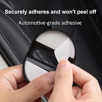 4PCS Car Door Lock Cover for Skoda Fabia Mk3 (NJ) 2014 2015 2016 2017 2018 2019 2020 2021,Carbon Fiber Vehicle Latches Cap,Reduction,Motive Strike Protector,A/Blue