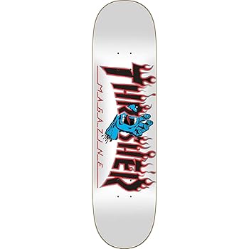 Amazon | SANTA CRUZ Thrasher Screaming Flame ロゴ 8インチ x
