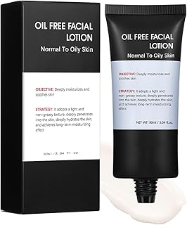 Hidratante facial sin aceite para hombres, lo...