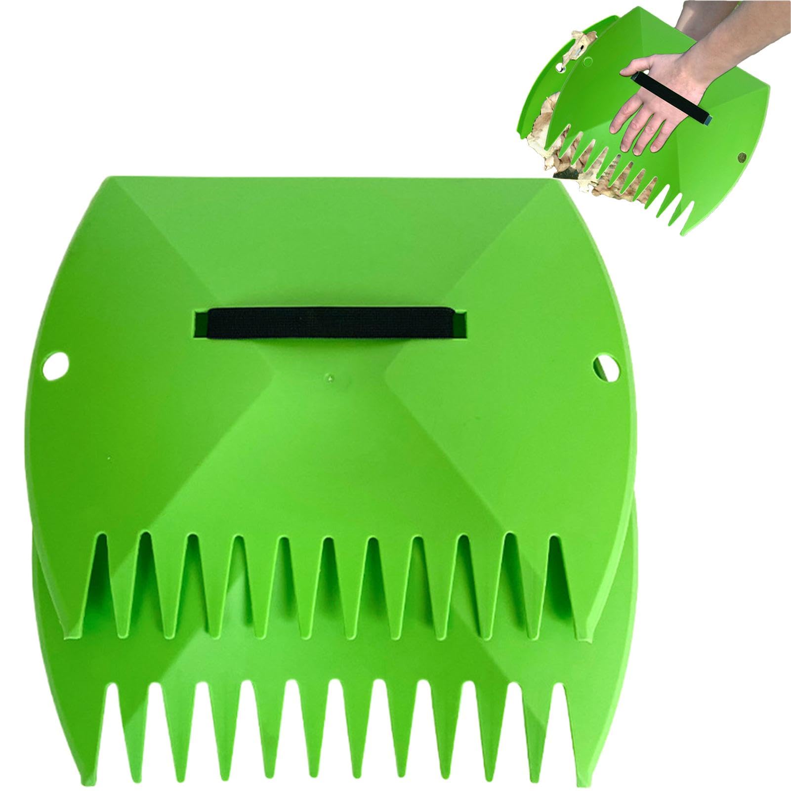 Pelle de jardin pour débris de pelouse et râteau à main multifonctionnel