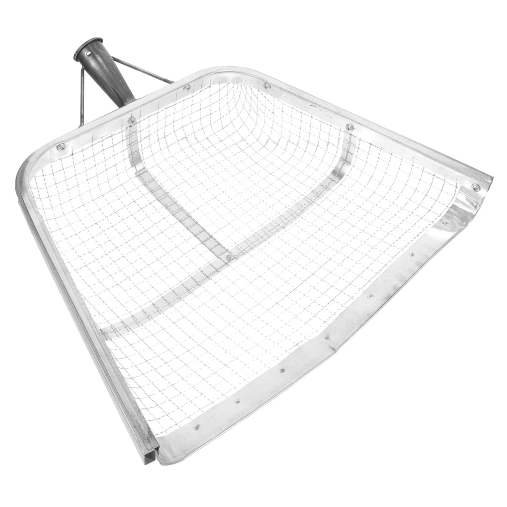 Tamis à terre 12 mm en fer, petite pelle à poussière agricole pour jardin