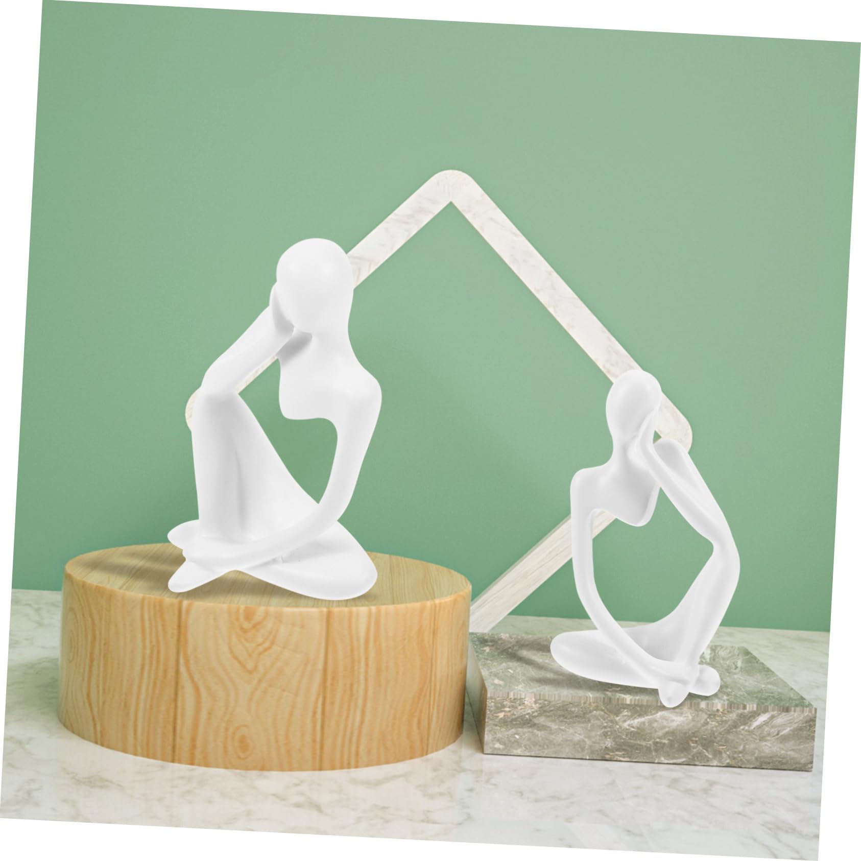OUNONA 3 Pezzi Di Decorazioni Per La Casa In Liquidazione Statuetta Del Pensatore Sculture Del Pensatore Statuetta Del Pensatore Statuette Moderne Da Tavolo Accessori Decorativi Per