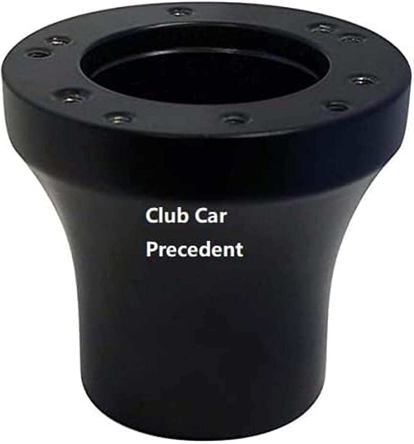 Huskey Trooper Blue Steering Wheel Non-slip Texture Grip W/Matte Black Hub Adapter For Club Car Precedent Golf Cart Gas Electric Models Premium Quality