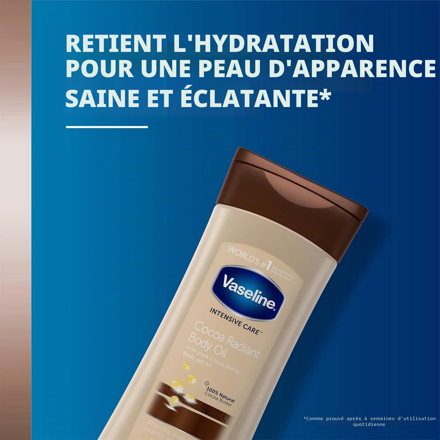 Vaseline – Lot de 3 gels Intensive Care pour le corps au beurre de cacao, 200 ml