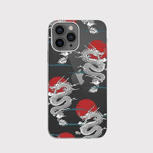 Miniatura 22 de Blingy's Funda para iPhone 13 Pro (6.1 pulgadas), lindo patrón de cerdo divertido estilo animal de dibujos animados, transparente, suave TPU funda