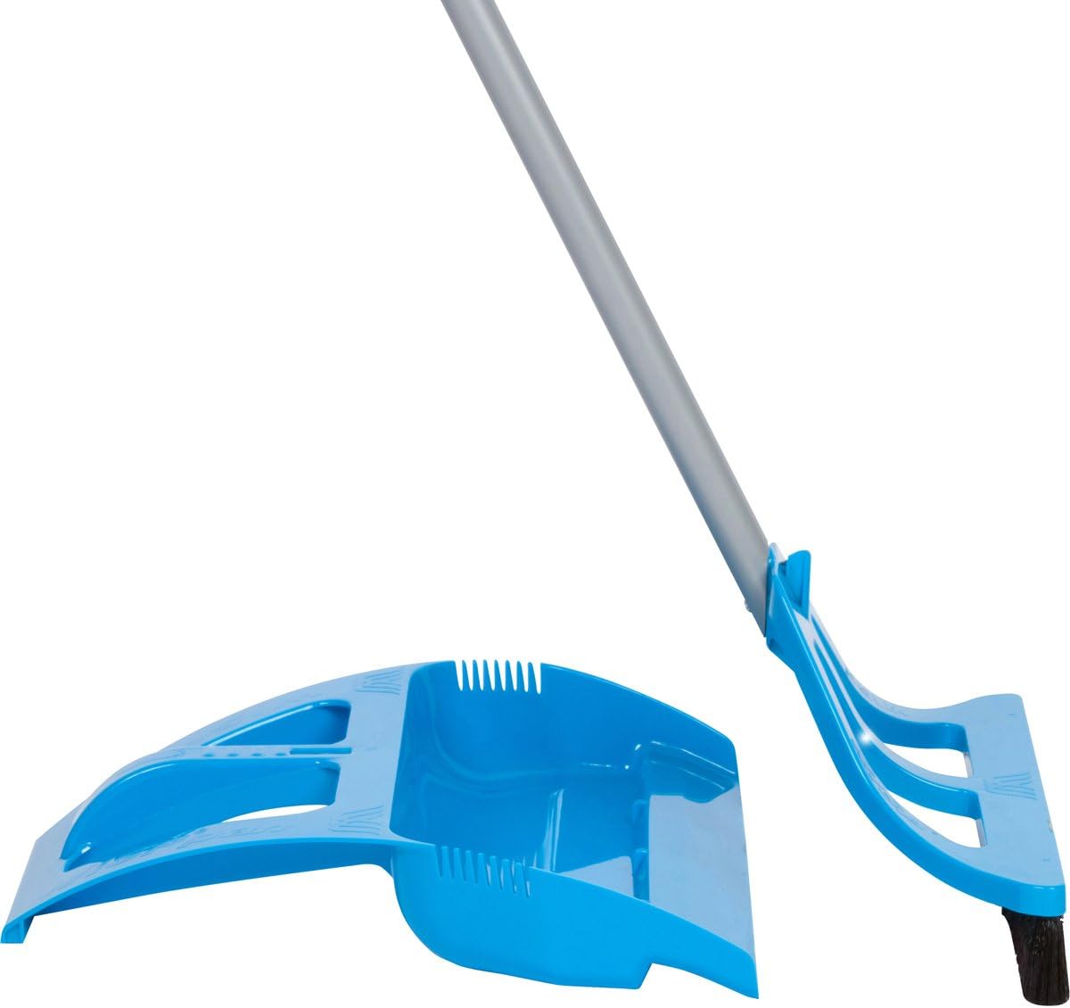 WISP Broom and Dustpan Set for Home, Pet Hair Remover for