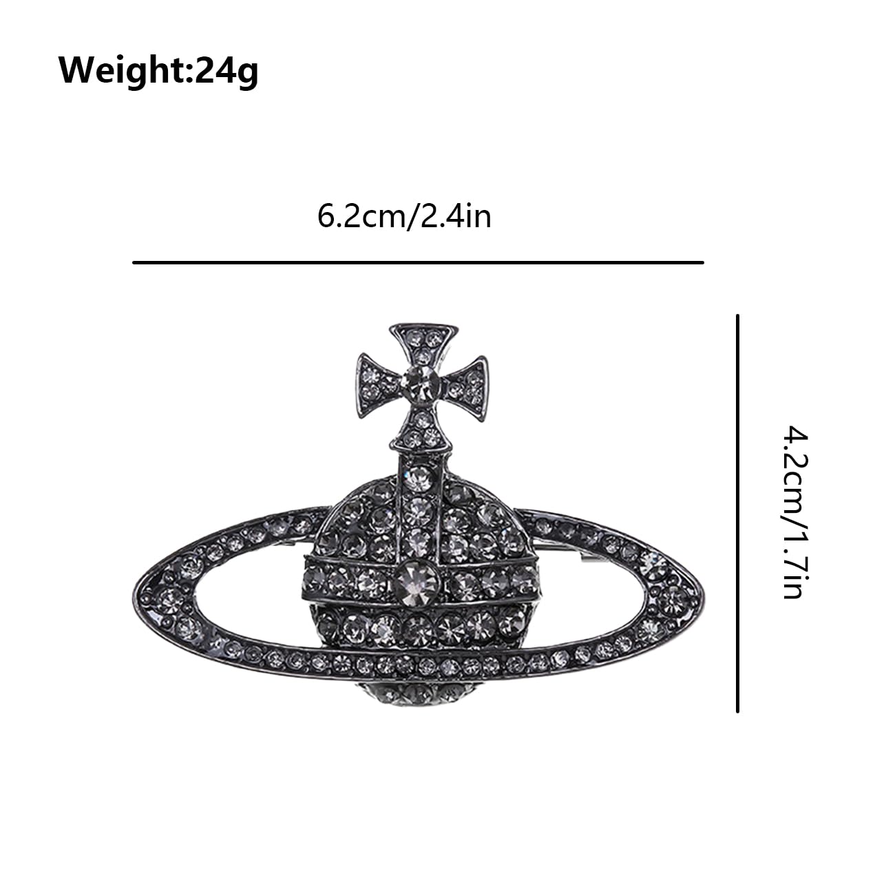 FAIRYGATE Brooch Enamel Badge Lapel Pin for Clothes Hat Backpack Decoration Fashion Gift for Women, B23 - 2