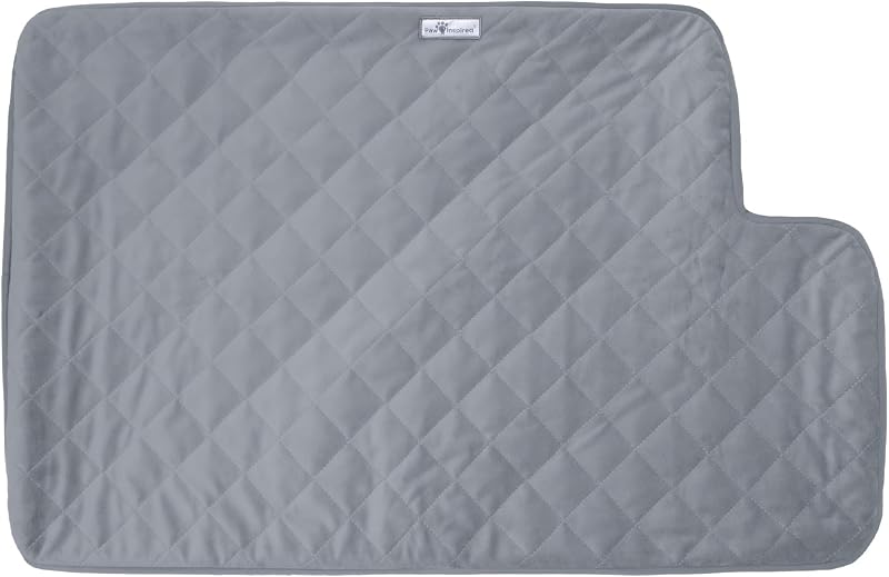 Forro de Fleece Acolchoado para Bandeja Superior de Gaiola Critter Nation, Cinza Paw Inspired