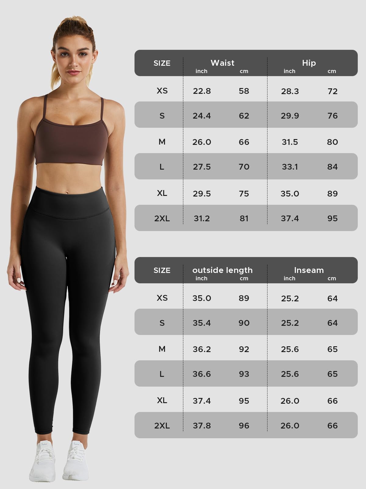 RIOJOY Legging de sport pour femme - Taille haute - Push Up - Opaque - Pour le yoga, le fitness, la gym, l'entraînement