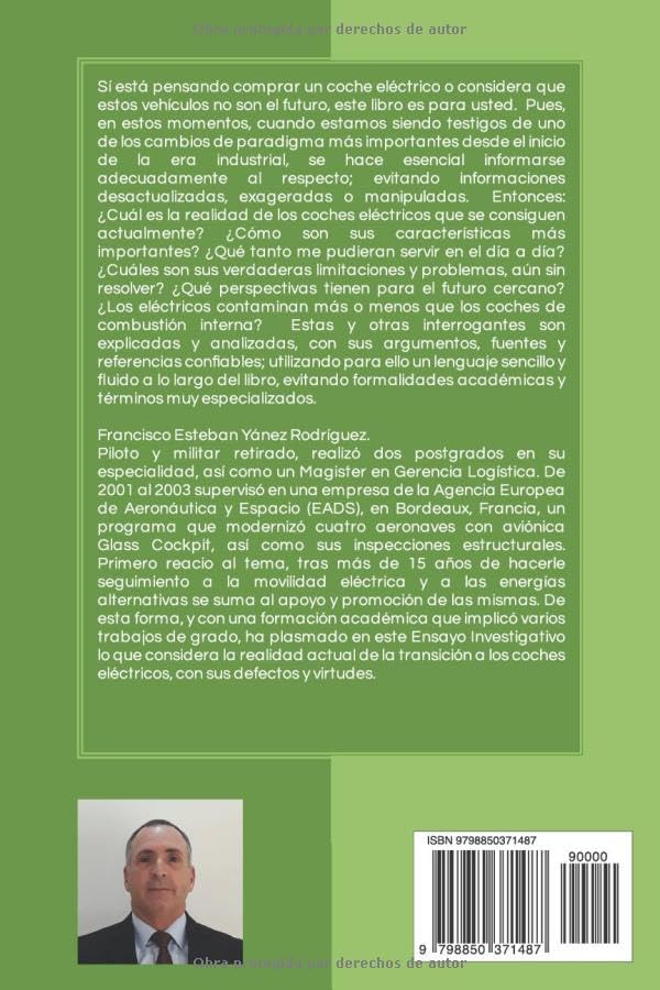 Miniatura 2 de COCHES ELÉCTRICOS Mitos y Realidades. (ENERGÍAS ALTERNATIVAS) (Spanish Edition)