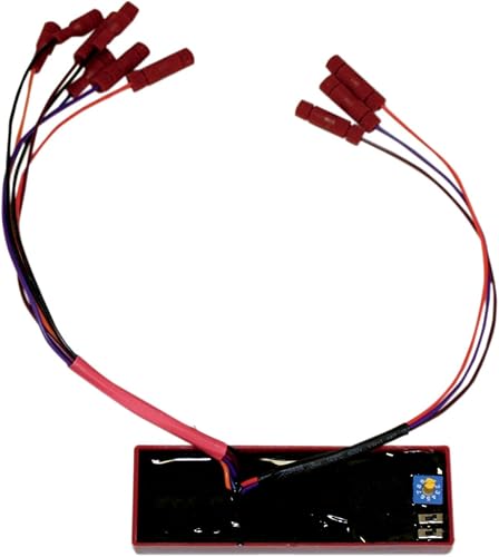 Custom Dynamics GEN-SMARTTPUUNV Smart Triple Play Kit de conversión de carrera/freno/giro para motocicletas de 12 V CC con 2 señales de giro traseras