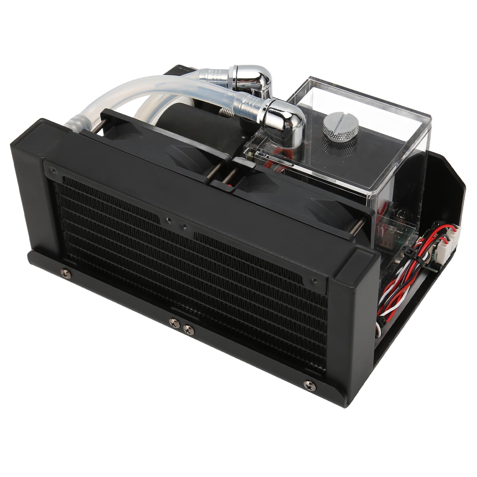 Generic Bomba de Agua para PC, Interfaz Roscada G1/4 Duradera, Solución de Refrigeración de 12V para Jugadores y Entusiastas, Carcasa de Aluminio