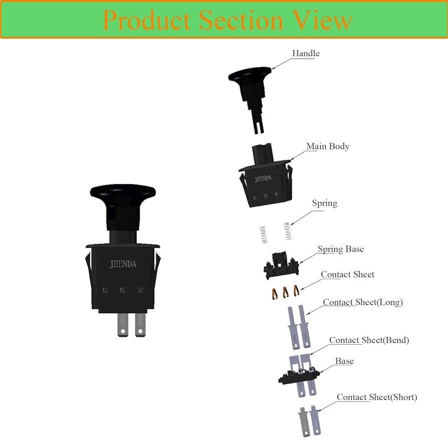 ⌘bai3he2⌘ JEENDA PTO Switch 430-027 93-9998 95-7489 Compatible with