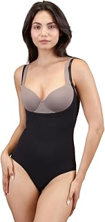 Krvvy UltraFit Open-Bust Bodysuit for Women | Premium Brief Body Shapewear with Snap Button | Seamless Waist Sculpting & T... Price In India
