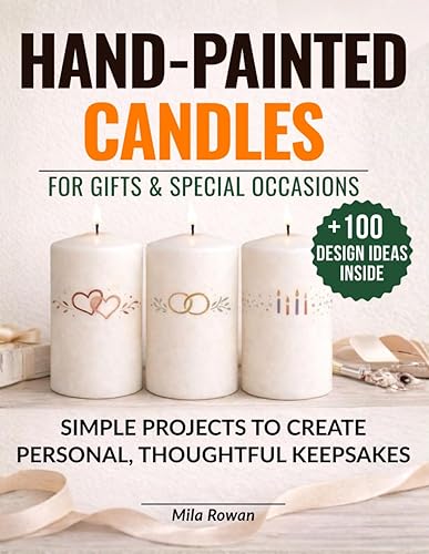 Hand-Painted Candles for Gifts & Special Occasions: Simple Projects to