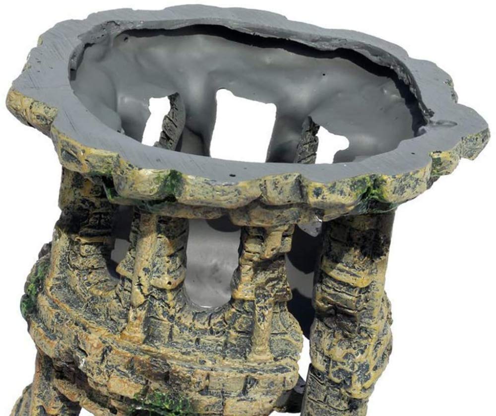 CLQ Ornamenti per Decorazioni per acquari rovine in Resina, Accessori per acquari, Accessori per acquari, Acquario Ecologico per acquari, Ornamenti per Studio, Soggiorno