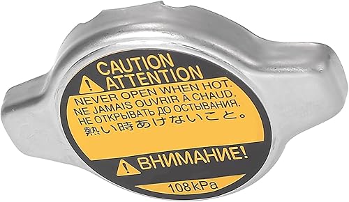 Miniatura 2 de Unifizz Tapa de recuperación de refrigerante de radiador de tono plateado reemplaza 16401-31650 para Toyota 4Runner 2003-2010 para Lexus IS350