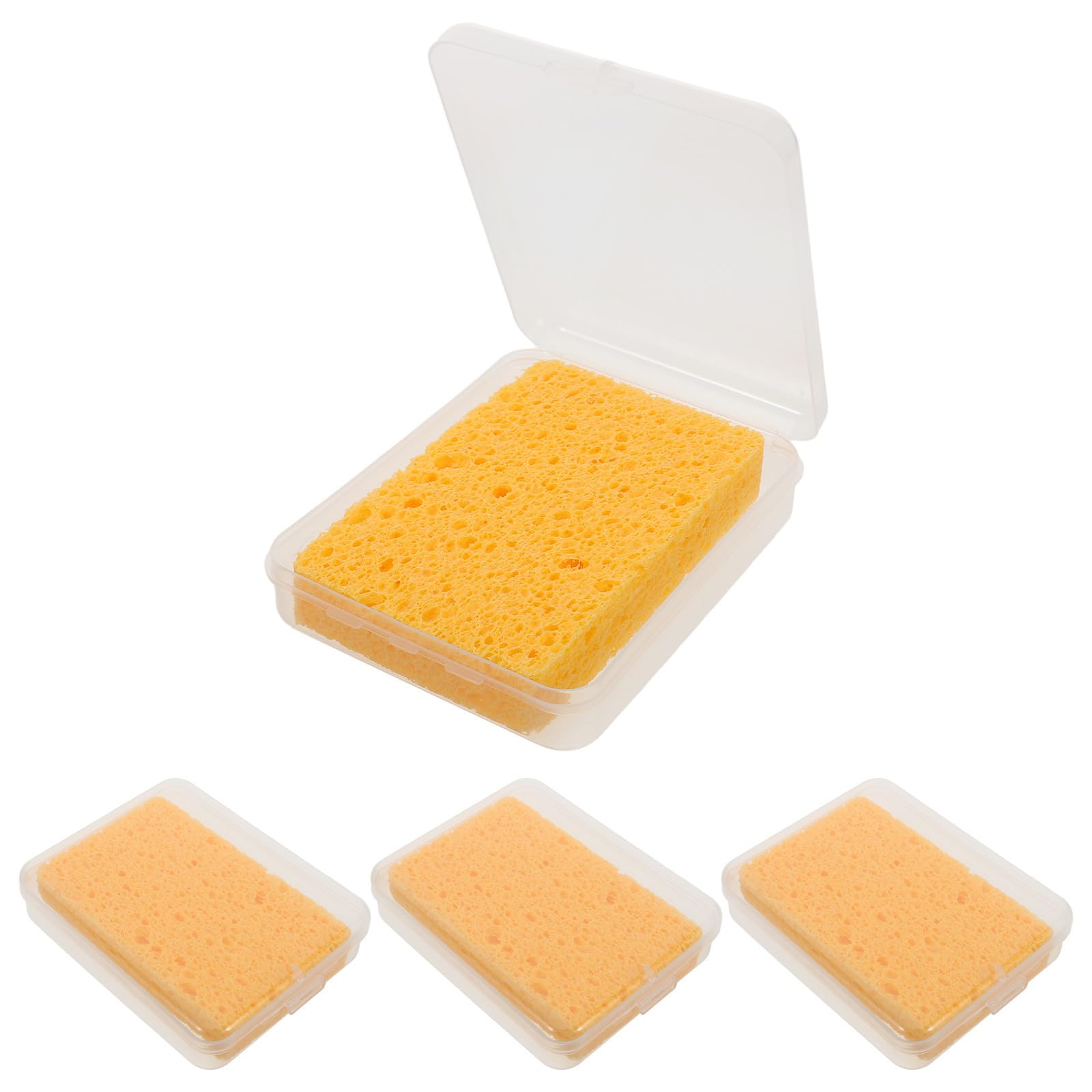 Esponja texturizada para pared de celulosa Housoutil en pack de 8 piezas con caja