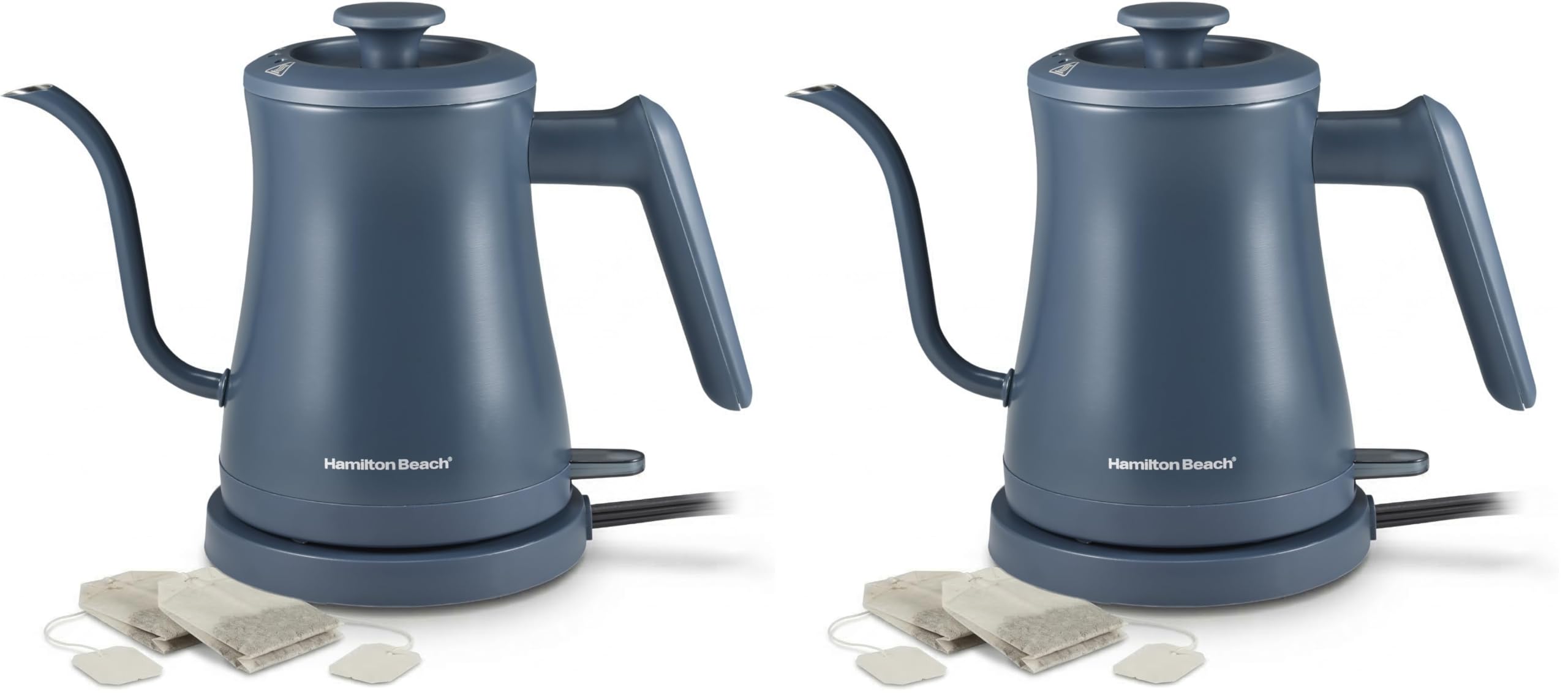 Hamilton Beach Kitchen Makeover Blue / 20 oz. (Pack of 2) / 20.0 fluid_ounces Electric Kettles