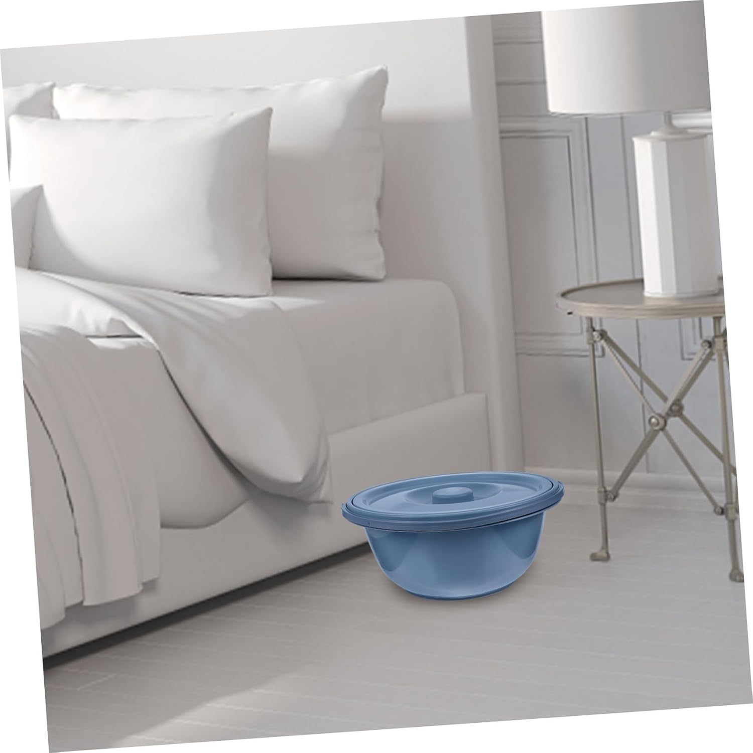 Spittoon Lid for Urine Bucket Portable Urinal for Elderly Bed Pan Cover Random Style
