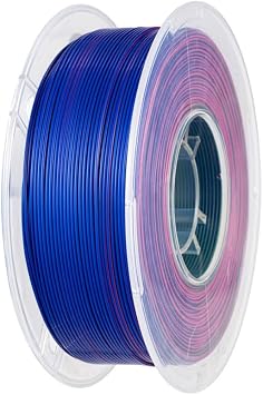 CC3D Silk Tri Color PLA Filament Red/Blue/Green 1.75mm 1KG 3D Printer Triple Color Coextrusion Shiny Metallic 3D Printing Material Red Blue Green Tricolor PLA Filament