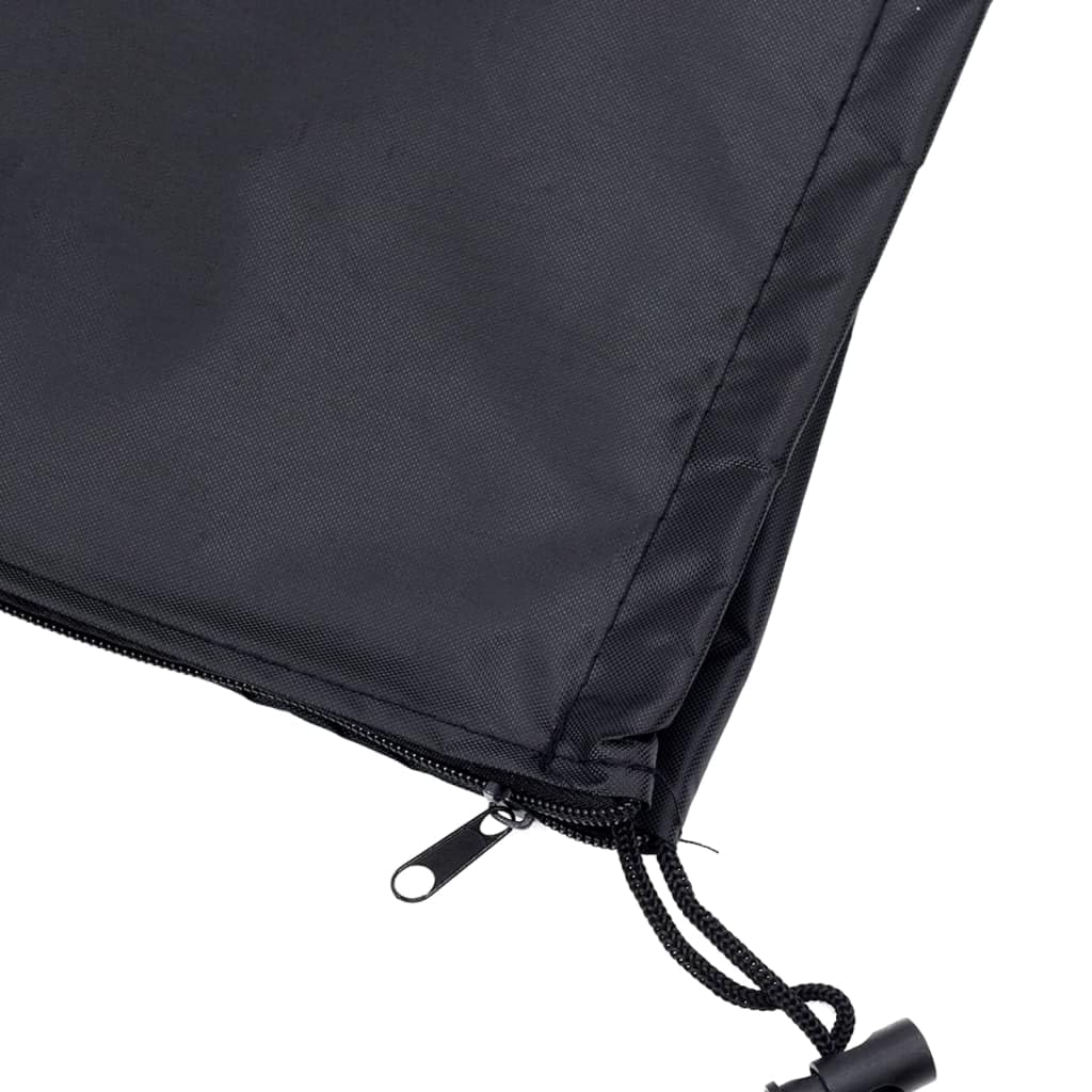 Mobile-Giardino Ombrellone Copertura Nero 136x25/23,5 cm 420D Oxford