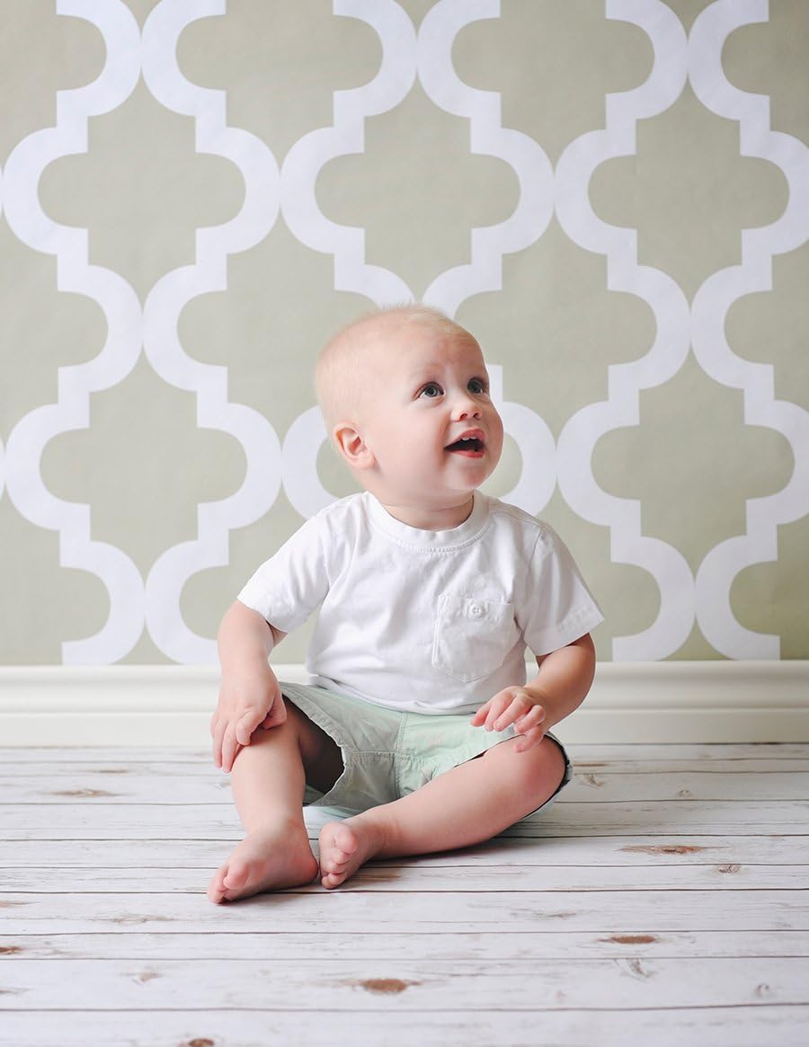 Ella Bella Photography Backdrop Paper, Mediterranean - Gray, 48" x 12', 1 Roll