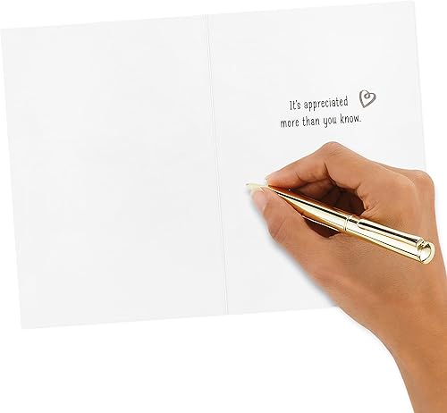 Miniatura 6 de Hallmark Surtido de tarjetas de agradecimiento, cada tono de agradecimiento (16 notas de agradecimiento con sobres) para apreciación de maestros,