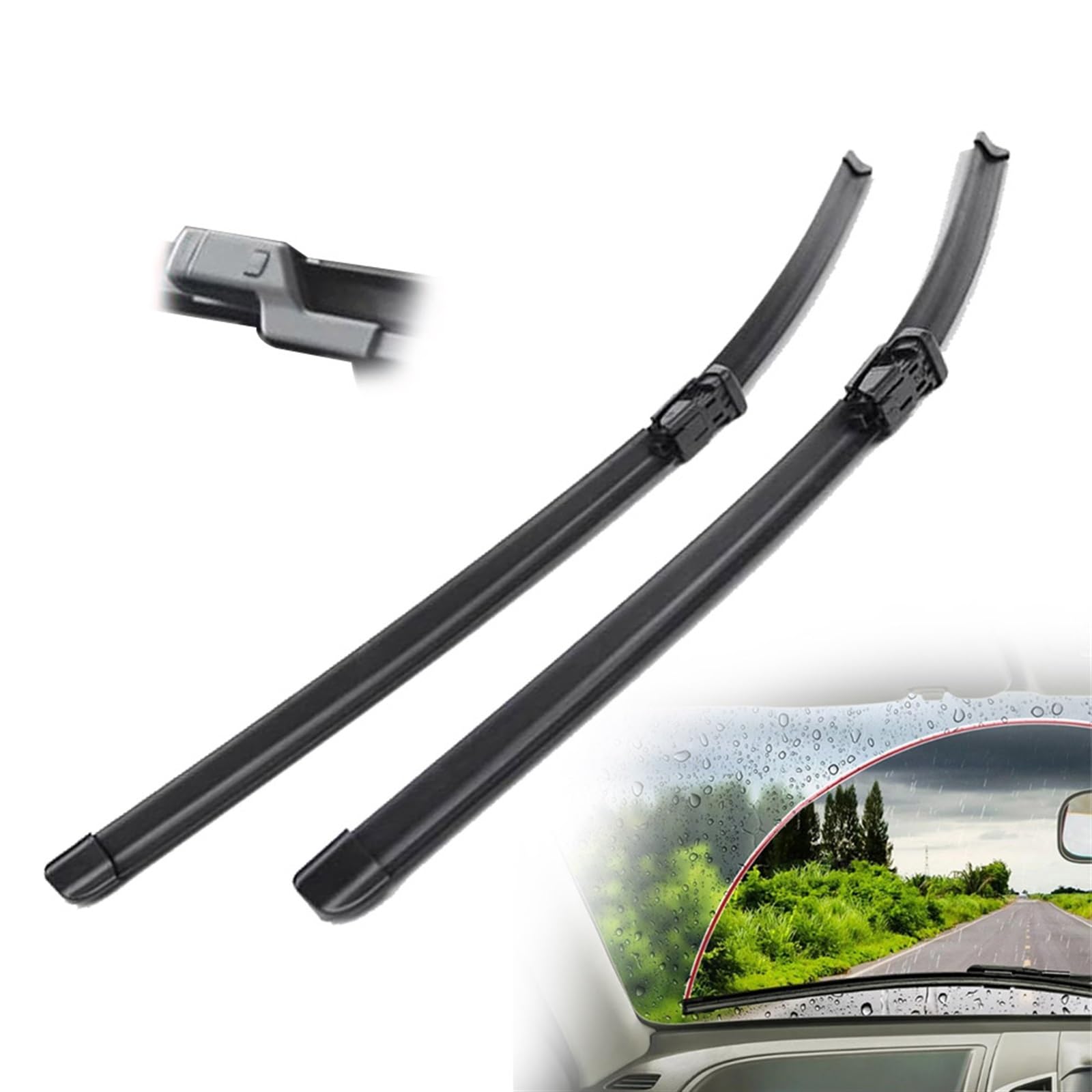 Balais d'essuie-glace avant WILSEM pour VW Passat CC 2009-2011, kit de essuie-glaces de pare-brise