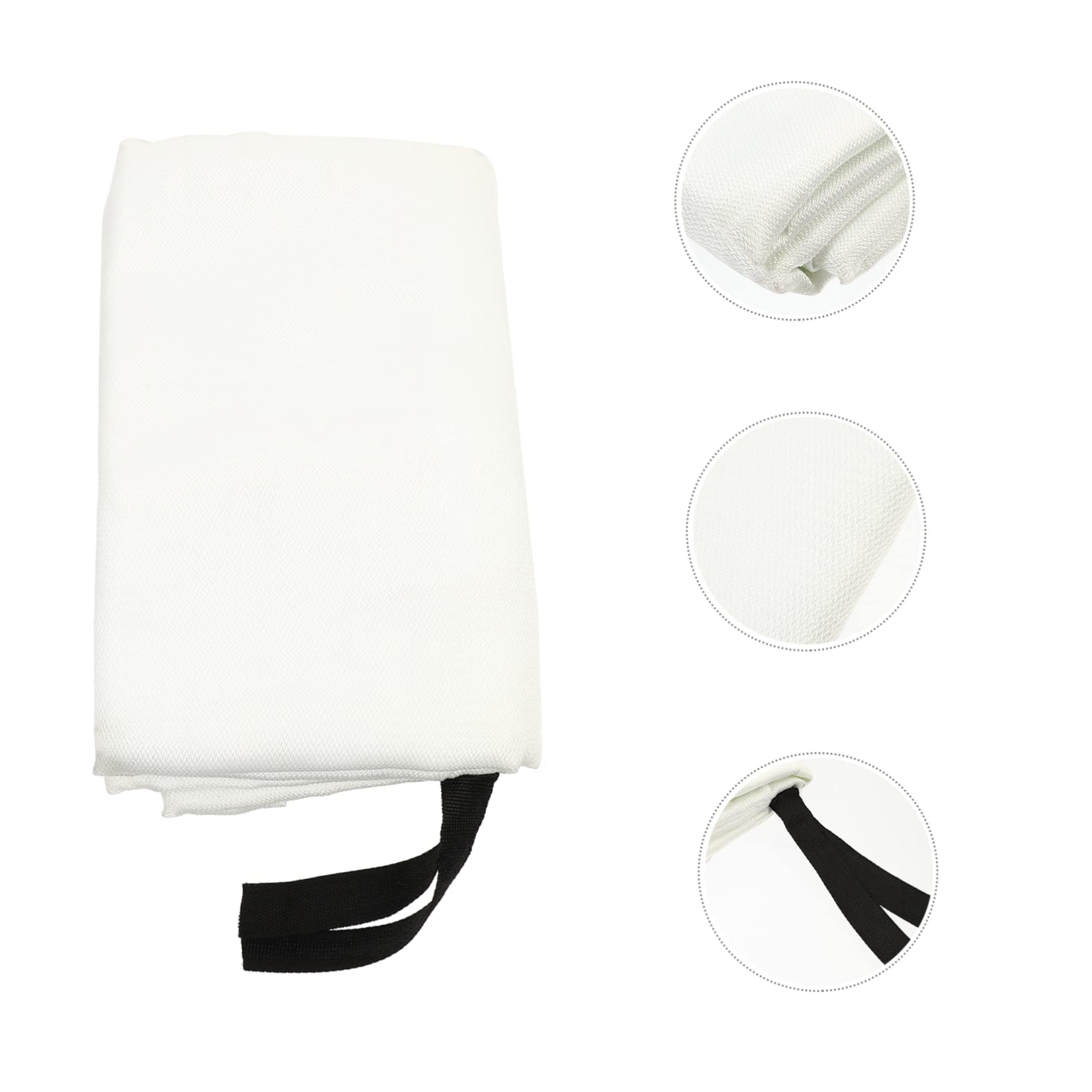 Anneome Manta Ignífuga De Emergencia 1.8m×1.8m De Fibra De Vidrio Resistente para Extinción De Incendios En Hogar y Camping Segura y Compacta
