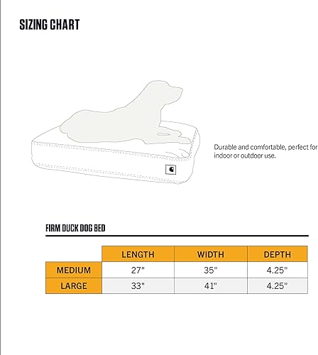 Miniatura 5 de Carhartt Cama de lona duradera para mascotas, cama para perros de pato firme resistente al agua, color vino profundo (parte superior de sherpa,