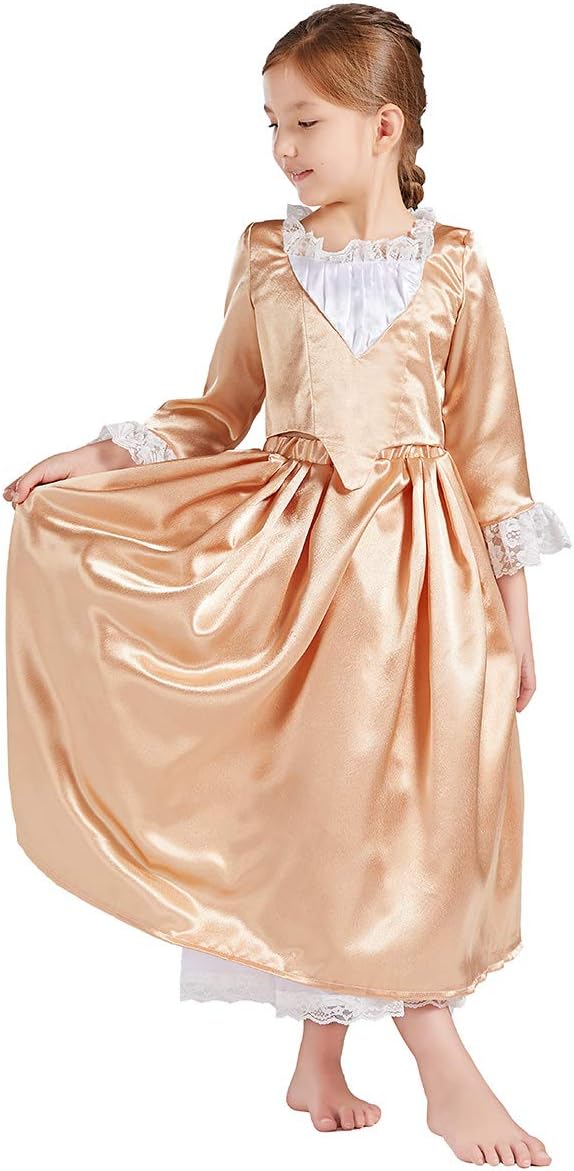 Cosplayfly Hamilton Cosplay Costume Lady Corset Styled Victorian Rococo Ball Gown Halloween Christmas Carnival Party Medieval Dress for Women Girls - Image 3