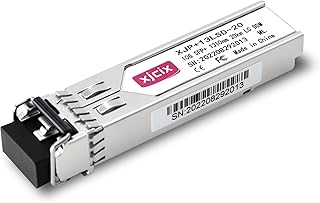 XJCIX 10GBase-SR SFP+ Optical Transceiver MMF 850nm 300M Optical Module DDM LC Duplex Connector for Mellanox MFM1T02A-LR