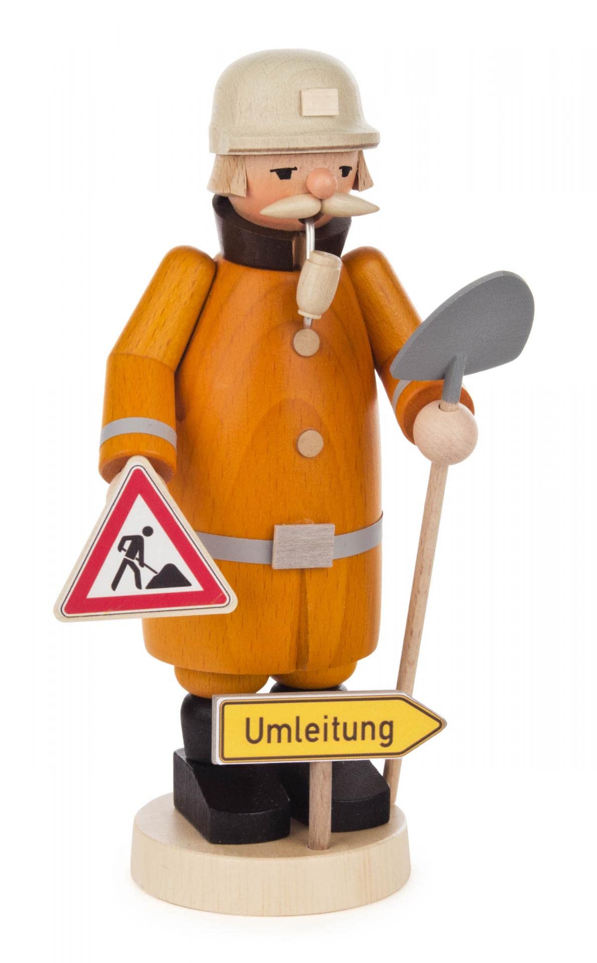 Rudolphs Schatzkiste Fumoir fumeur 20 cm figurine bois décoration table maison