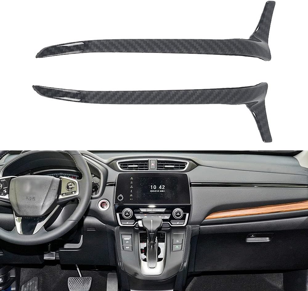ABS Peach Wood Grain Style for Honda CRV 2017-2022 Central Control Shift Gear Panel Side Trim Cover CR-V Car Interior Accessories