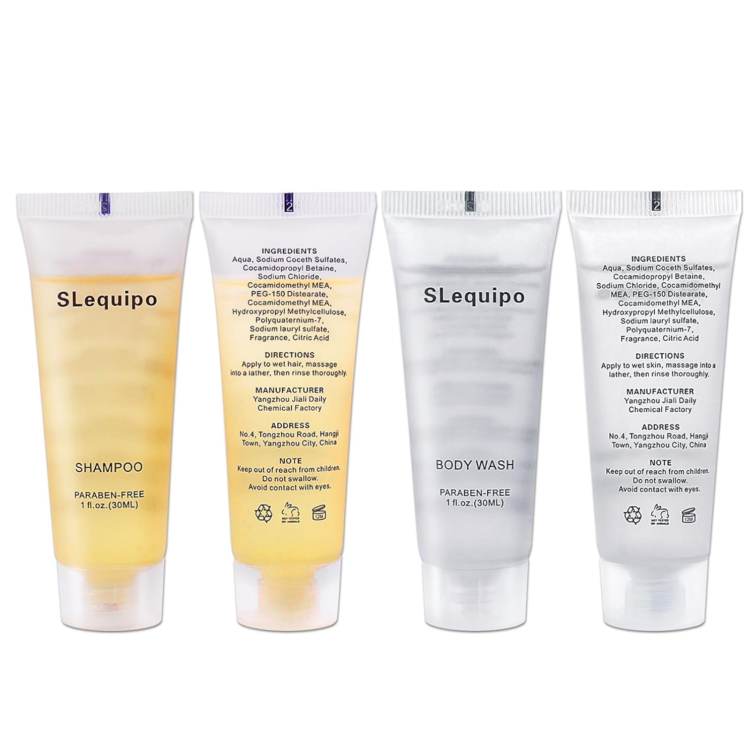 Travel Size Hotel Toiletries Bulk Set: 20 Bar Soap 0.5oz, 20 Shampoo, 20 Body Wash - 60 Pcs, Mini Guest Toiletries, Hotel Amenities - Image 7