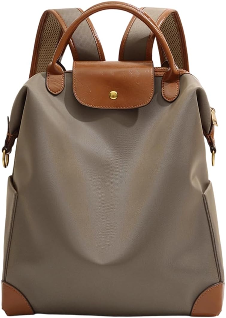 Women's Fashion Casual Laptop Backpack, Wear-Resistant Waterproof Large Capacity Backpack With Top Handle (Black)
