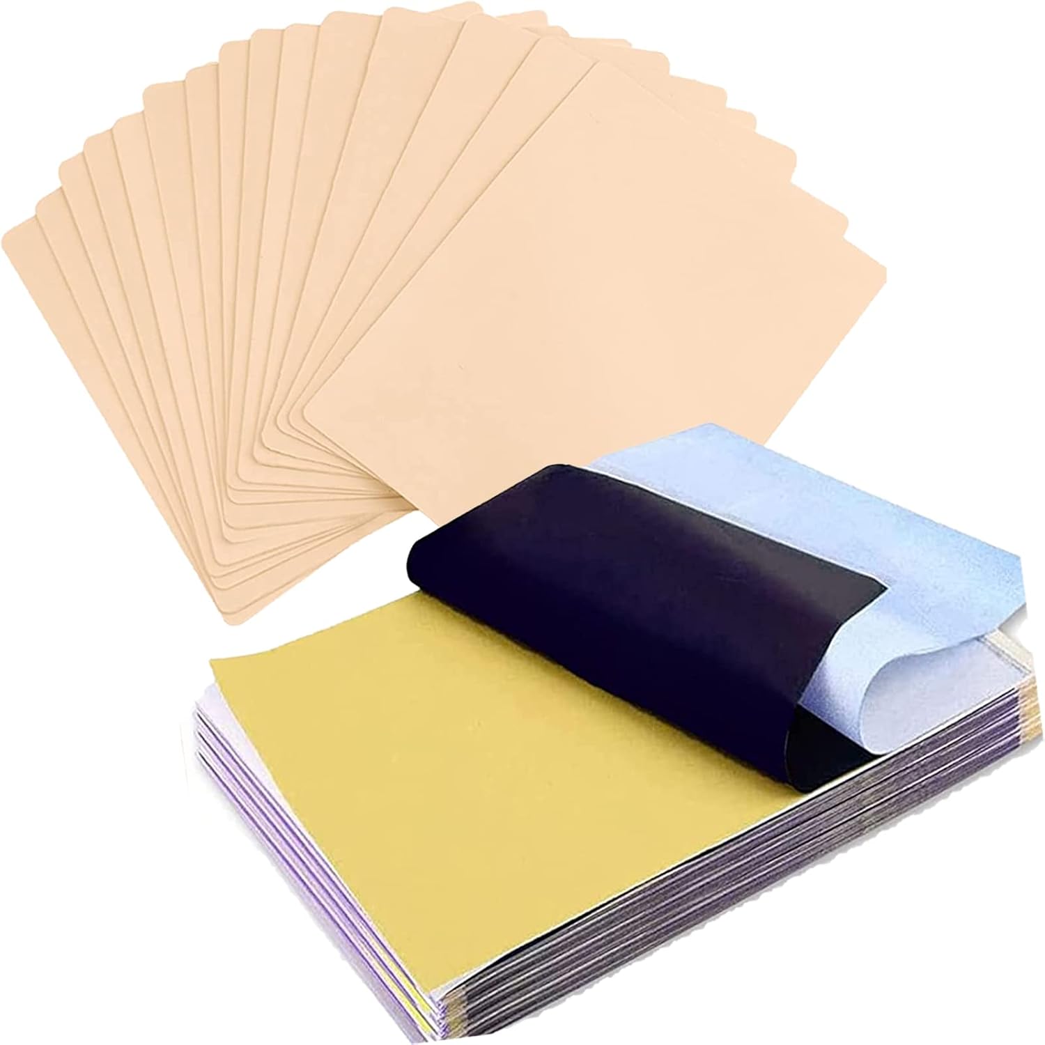 Tattoo Practice Skins and Transfer Paper Emalla 10Pcs 6