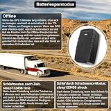 TKMARS 4G GPS Tracker Auto GPS Tracker Ohne ABO 20000mah,Standby-Zeit Von 240 Tagen mit Kostenloser App, Stark Magnetisch und Wasserdicht