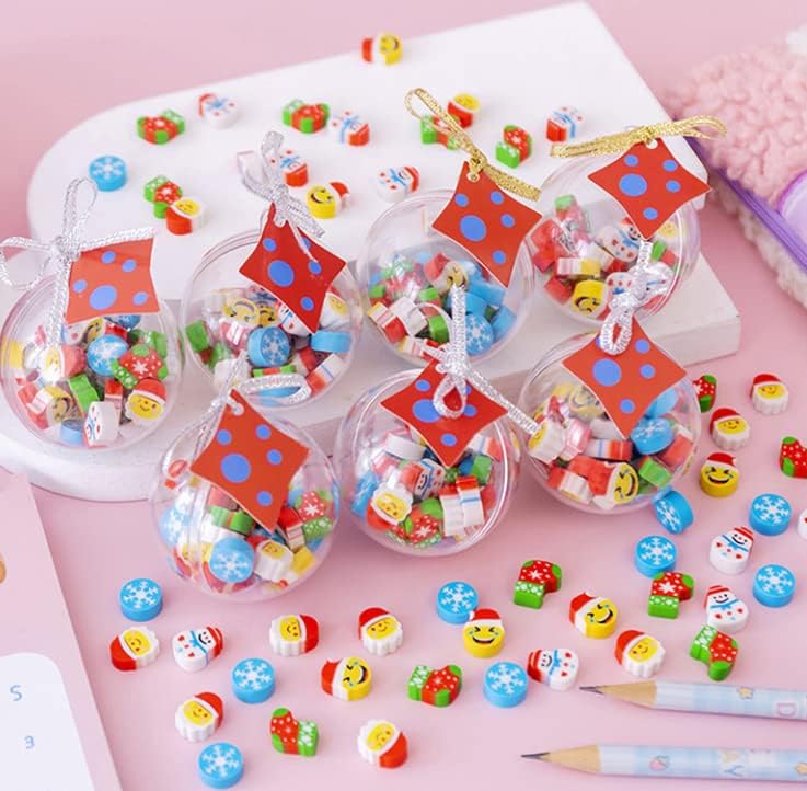 Miniatura 3 de 300 borradores de lápiz surtidos para niños, divertidos y lindos borradores de colección de animales de frutas a granel para el aula, premio