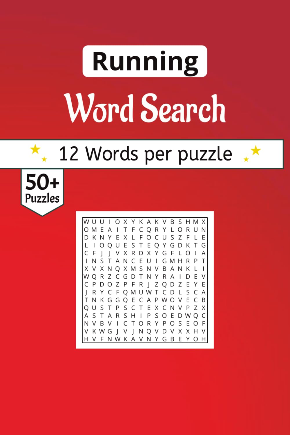 Running Word Search Book: A Hand-Curated Collection of Word Searches about Running Endurance