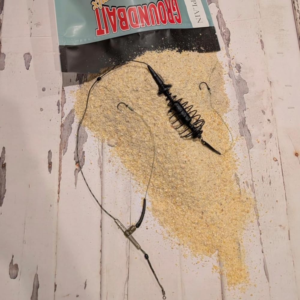 HungryFish Groundbait Fishing Chum Mix – Natural Fishing Bait for Carp, Catfish, Bluegill & Crappie – Strong Scent Trail, Fast Attraction, Safe for Lakes, Ponds & Rivers 2 lb