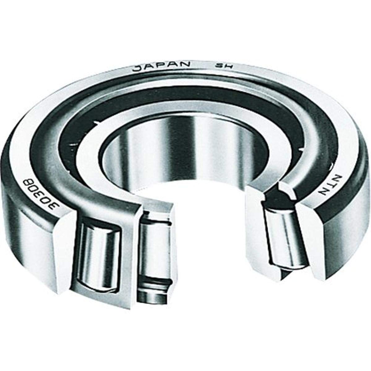 NTN Bearing 33206 Tapered Roller Bearing Cone and Cup Set, Steel, 30 mm Bore, 62 mm OD, 25 mm Width