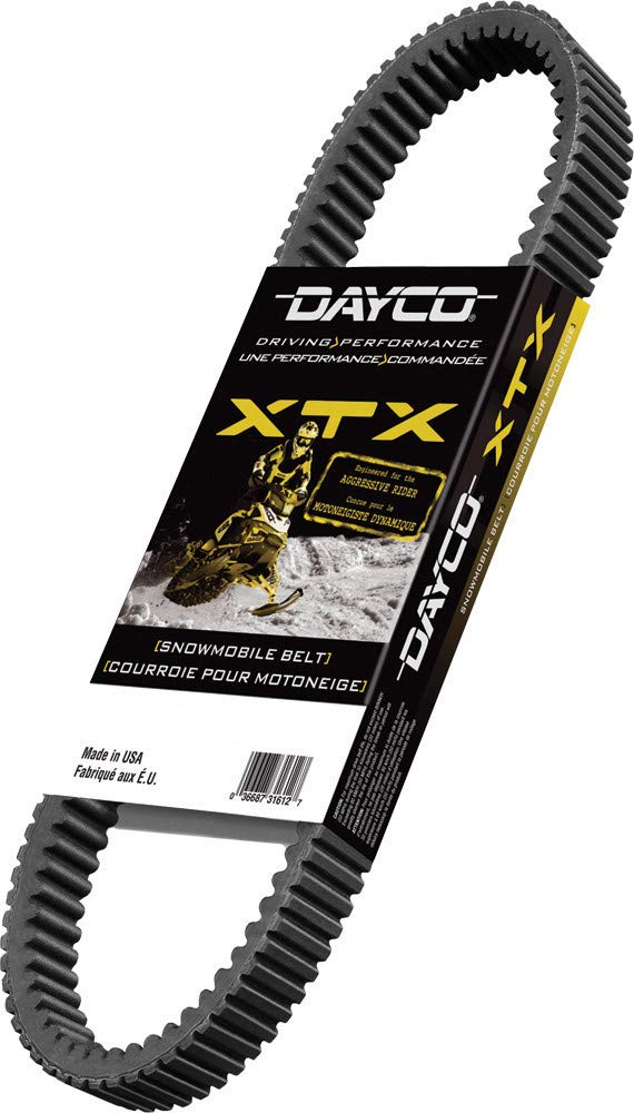Amazon.com: Dayco XTX5034 XTX Snowmobile Drive Belt : Automotive