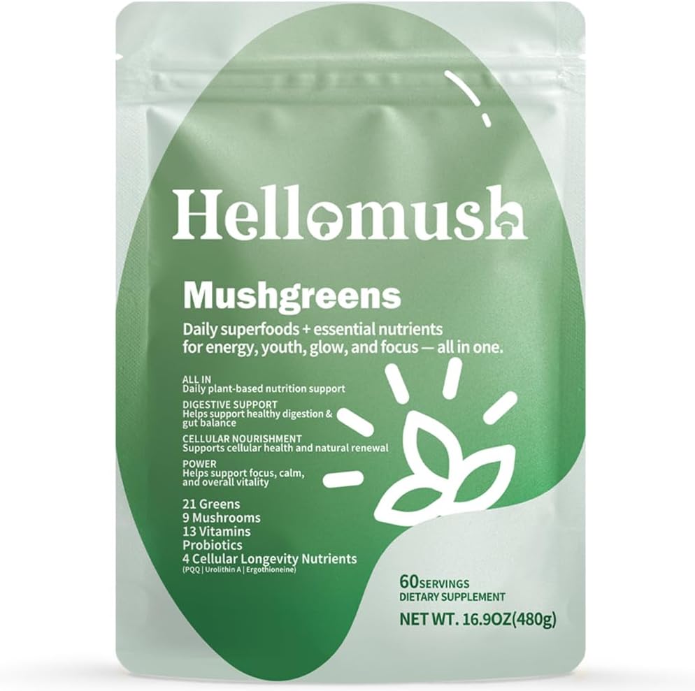 Super Greens Powder Superfood, Daily Green...