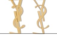 Designer 18k Gold Plated Initial Letter Earring for women elegant Fashionable Hypoallergenic French Jewelry Ideal Gifts For Mother&apos;s Day Halloween party