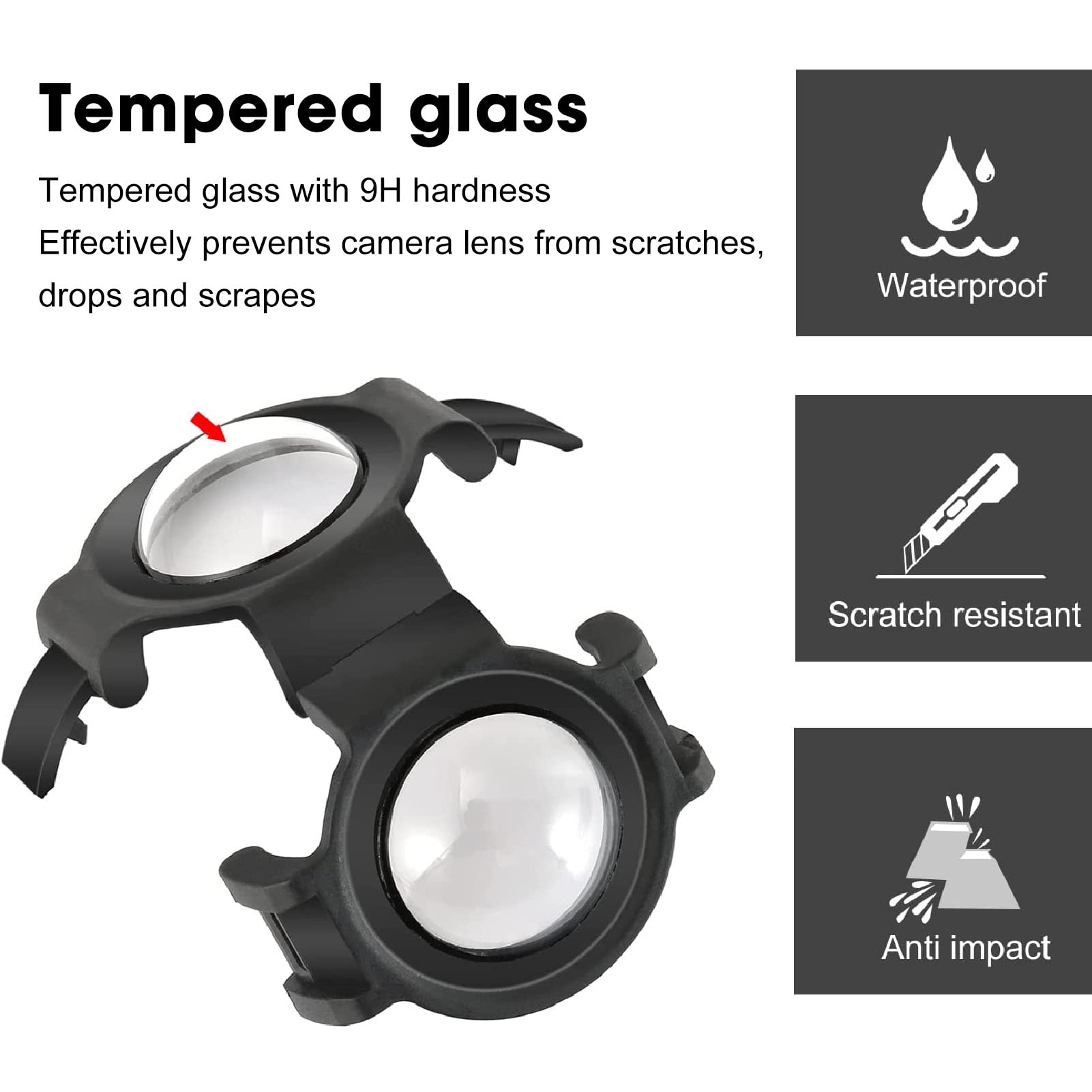 Puluz Optische Glazen Lens Beschermhoes Voor Insta360 X3 Insta360 X3 Actioncam Accessoires 40840796