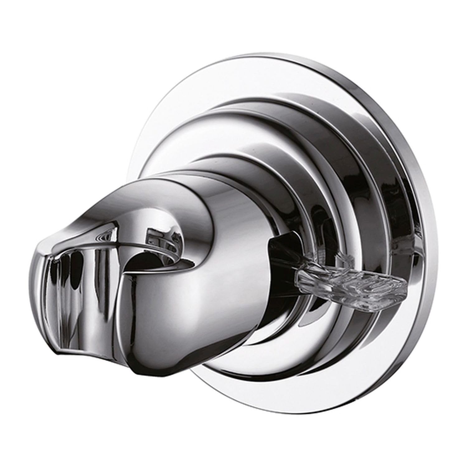 Support mural douchette ROUSSEAU chromé orientable et robuste