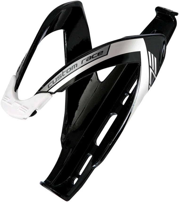 Bottle Holder Custom Race,Gloss Black/White